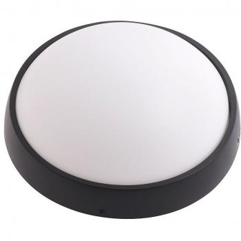 Maurer Plafón Led Ip54 Oval, 10 watios y 500 lúmenes, Blanco
