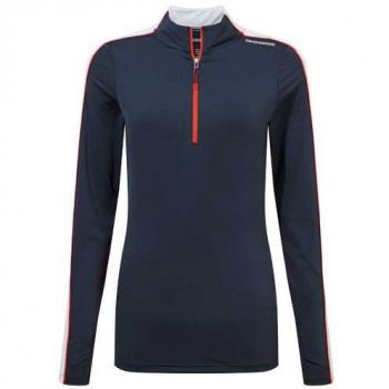 Sudadera Craghoppers Nosilife Marcella 1/2 Cremallera Azul Navy Anti-Insectos para Mujer