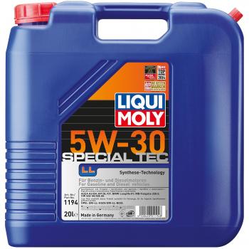 Aceite de motor LIQUI MOLY 1194 Sintético 5W-40 para alto rendimiento