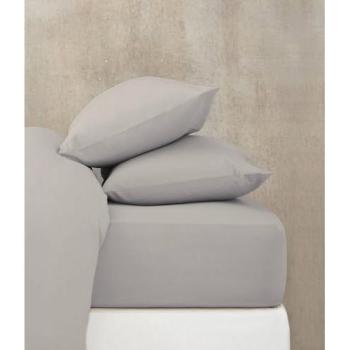 Bajera Ajustable de Algodón Peinado 100% Beige | No se Arruga, Goma Perimetral | Cama 180 cm | Mejora tu Descanso