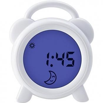 Alecto BC-100 - Entrenador del Sueño, Luz Nocturna y Despertador Inalámbrico para Niños