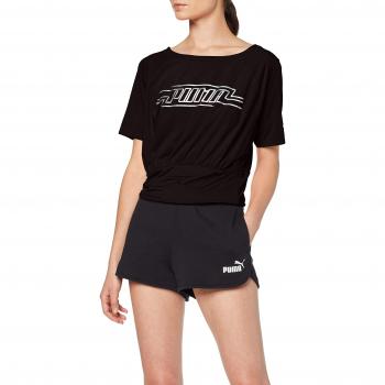 PUMA On The Brink tee Camiseta, Mujer, Black, S