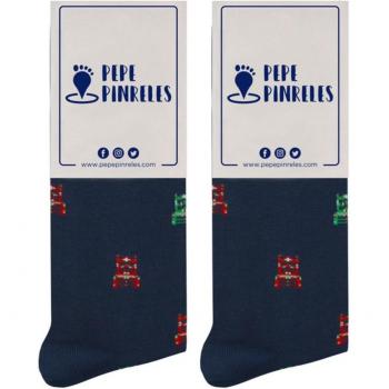 Calcetines Pepe Pinreles Sillas Enea Marino