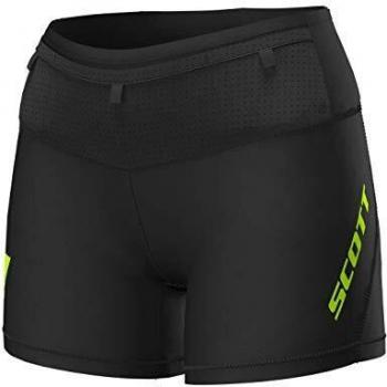 Scott RC Run Tight Shorts Ladies Black / Yellow Size : S