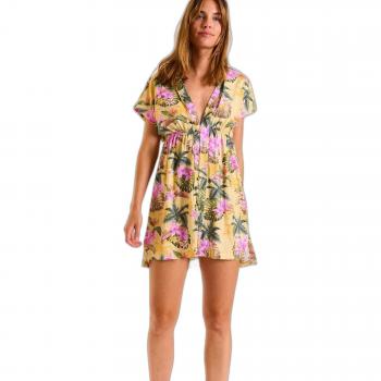 Banana Moon Abeline Limetropivoil Women's Dress