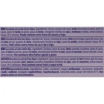 Milka - Tableta De Chocolate Leche - 125 g