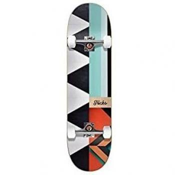 Tricks Pattern 7.87x31.60 Complete Skateboard, Adultos Unisex, Multicolor