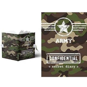 Roymart. Diario con Candado. Modelo Confidential Green