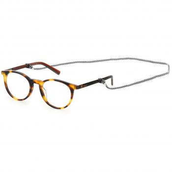 Missoni MMI 0007 Unisex Prescription Glasses, Brown, One Size, Elegant Style