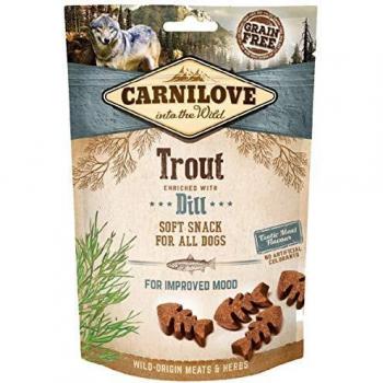 Carnilove Crunchy Snack Trout & Dill, Premios para Perro, 200G - 200 gr