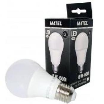 Bombilla led esferica e27 4w 400 lumenes matel
