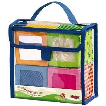HABA Happy Quartett Baby's 4 Piece Soft Block Set