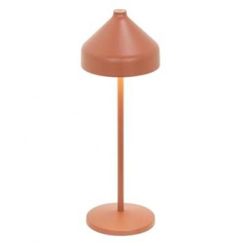 Lámpara de Mesa LED Amelie Terracota Recargable y Regulable IP65 3W 130lm