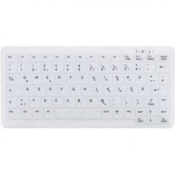 Teclado Desinfectable Inalámbrico Active Key AK-C4110 QWERTZ Blanco IP68