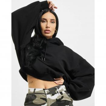 Urban Classics Women's Organic Oversized Terry Hoodie Black