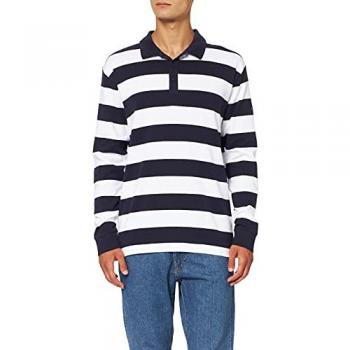 Armor-Lux Pleuven Men's Polo Shirt - Navy/White