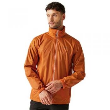 Regatta Men's Lightweight Waterproof Packaway Jacket Lyle IV Fox