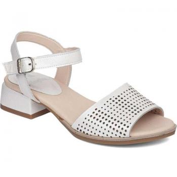 Sandalia Tacon Bajo Callaghan 30310 Blanco Mujer
