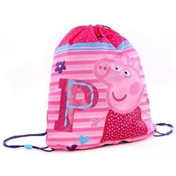Peppa Pig Children's Drawstring Gym Bag Backpack Wipe Clean