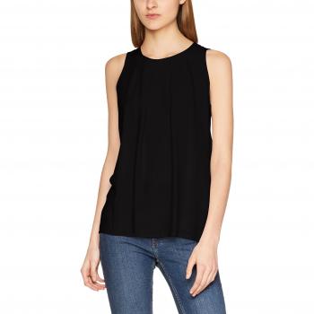Vero Moda Vmboca S/l Top A Noos Camiseta sin Mangas, Negro