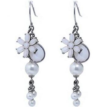 Pendientes Folli Follie Mujer 3E9S054W (40 mm)