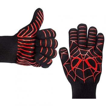 Guantes para Barbacoa, BBQ Barbacoa Parrilla Guantes 500°C