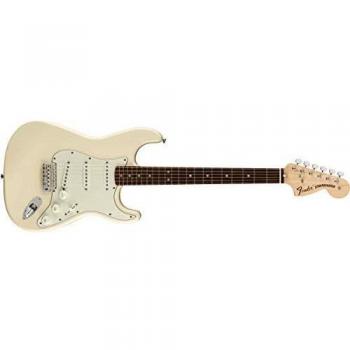 Hammond Fender Albert Jr. Signature Stratocaster Electric Guitar, Olympic White