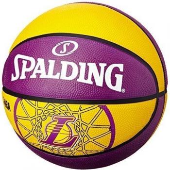 Spalding Basketball Team L.A. Lakers - Pelota de baloncesto, color multicolor, talla 3