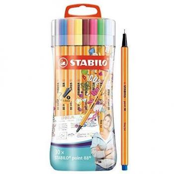 STABILO Point 88 Sleeve pack 30 colores