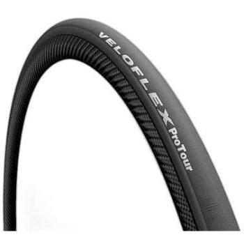 Veloflex Cubierta Rígida De Carretera Protour Tubular 700c X 23, Tipo: Cubierta tubular de carretera, Tamaño: 700x23 (23-622), Color: Negro, Público: Adult