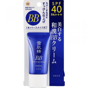 Kose Sekkisei White BB Cream SPF 40 PA+++ - Natural Skin Tone (30g)