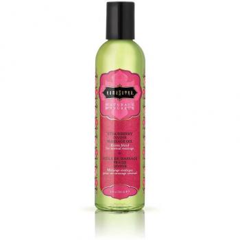 Kama Sutra Naturals Strawberry Massage Oil - 236 ml