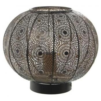 Lámpara de mesa Alexandra House Living Gris Dorado Metal 40 W 29 x 24 x 29 cm