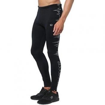 Ultrasport UltraVisible - Pantalones de correr / ciclismo reflectante para hombre, L