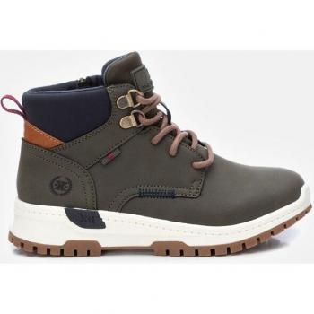 Botines Xti Kids para niños color kaki con cierre de cremallera