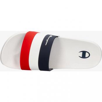 Chanclas Champion 'All American' para Hombre en Blanco con Pala Cómoda