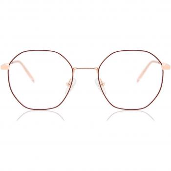 Montura Completa Metálica Roja para Hombre - Gafas Anti-Azules - SmartBuy Collection