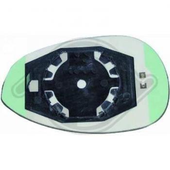 Cristal de espejo retrovisor exterior DIEDERICHS 3456126