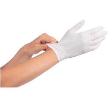 Guante desechable de látex con polvo (100 unidades) talla M