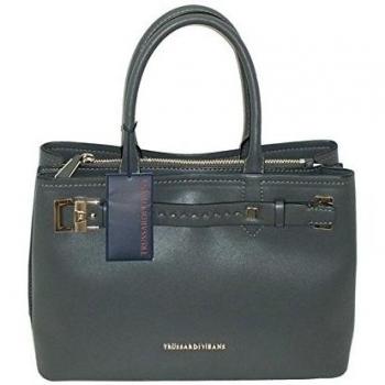 TRUSSARDI JEANS by Trussardi - Bolso al hombro para mujer gris gris