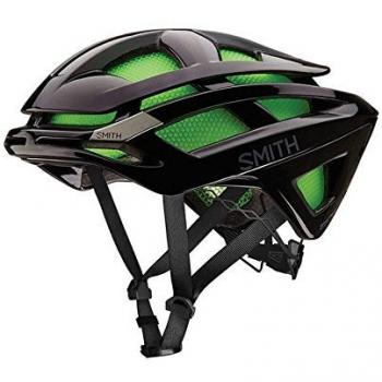 Smith Overtake - Cascos Bicicleta Carretera para Hombre - Negro Contorno de la Cabeza 51-55 cm 2016
