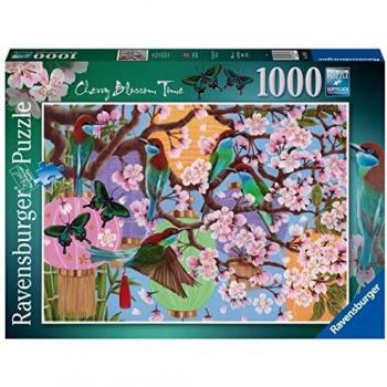 Ravensburger Puzzle, Puzzle 1000 Piezas, Flores de Cerezo, Puzzles para Adultos, Puzzle Flores, Rompecabezas Ravensburger