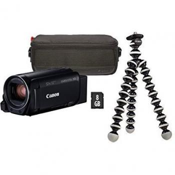 Canon Legria HF R86 Kit (incluye Videocámara HD, funda, trípode y tarjeta SD de 8GB)