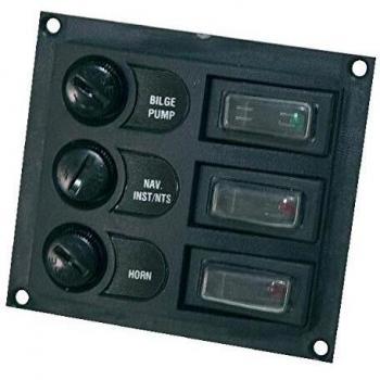 Lalizas - Panel Base with Fuse, Color Black