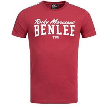 Camiseta Benlee Kingsport manga corta rojo negro blanco S Hombre