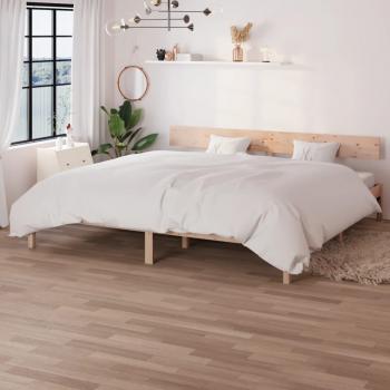 Cama de madera maciza de pino 180x200 cm Super King