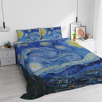Juego de cama Sogni d'Autore, impresión digital, 100% algodón, matrimonial, multicolor, 255 x 300 cm