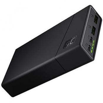 Power Bank Green Cell PowerPlay20 20000mAh con carga rápida 2x USB Ultra Charge y 2x USB-C Power Delivery 18W
