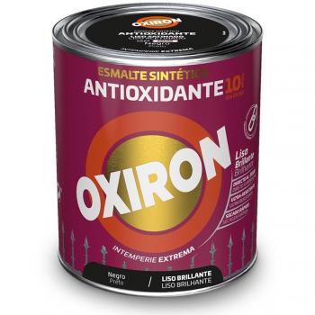 Esmalte antioxidante Oxiron liso brillo negro 250ml Titan