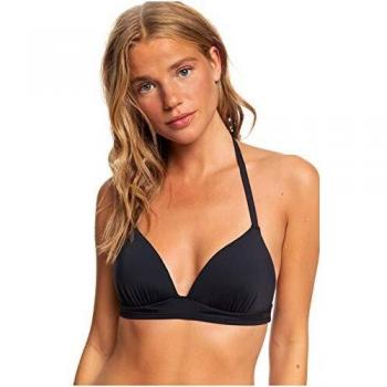 Roxy - Top de Bikini Triangular Moldeado - Mujer - S - Negro